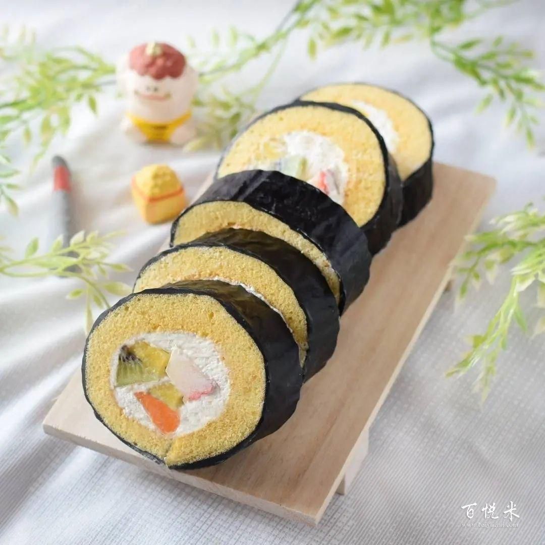 日本小姐姐做的奶油蛋糕卷，個個都像藝術(shù)品，美到不忍下口哇